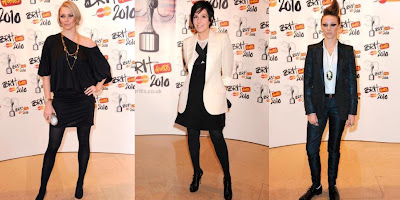 Jodie Kidd Sharleen Spiteri and La Roux Brit awards