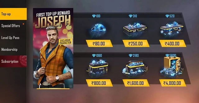 Free Fire: Claim Free 'Cricket Master' bat skin with Diwali Top Up Event