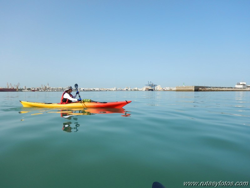 Club Elcano - Punta San Felipe - Muralla de San Carlos - Matagorda - El Trocadero