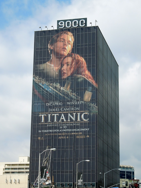 Titanic movie billboard