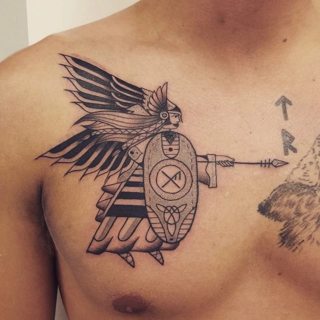 Foto de Tatuaje Vikingo espectacular