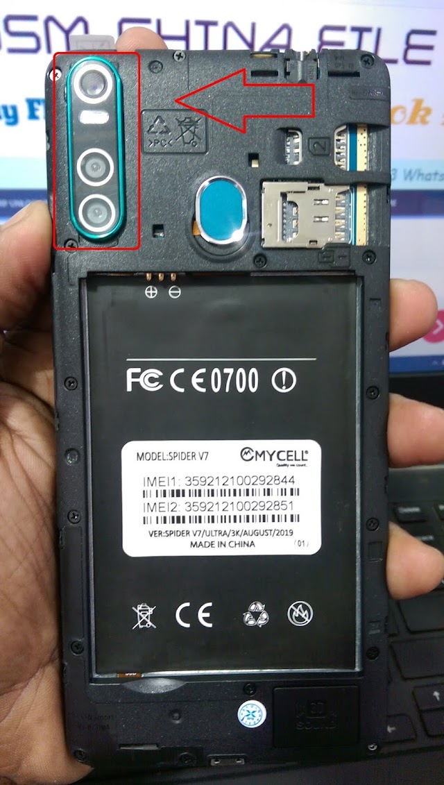 MYCELL SPiDER V7 Firmware Flash File MT6580 (Stock ROM)