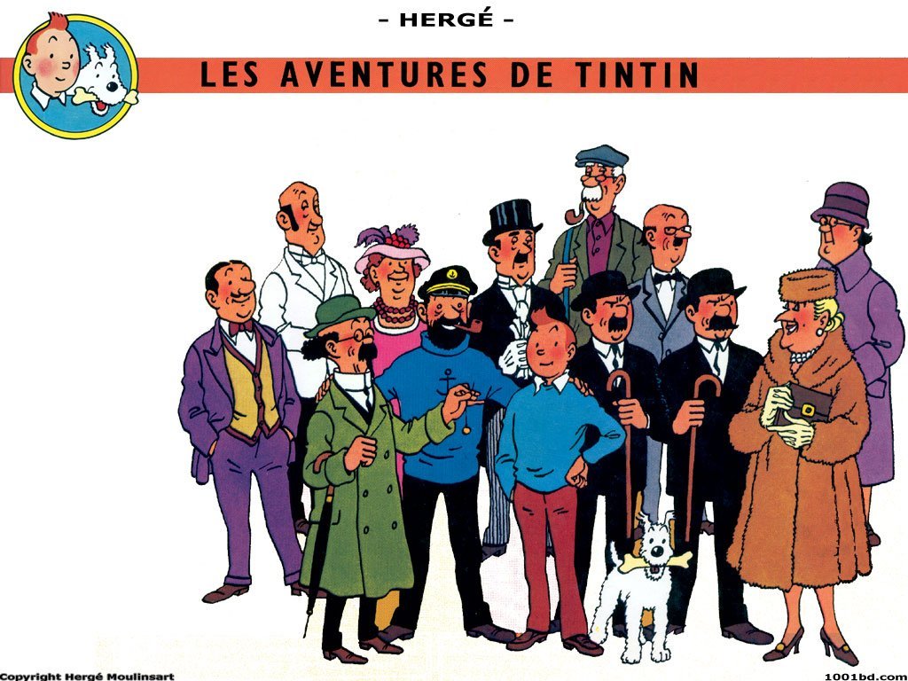 Easter Eggs in Comics: Tintin in FANTASTIC FOUR