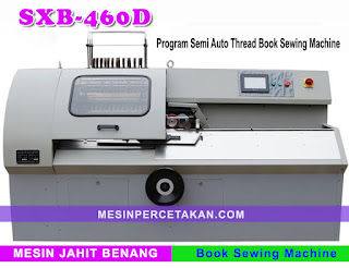 SXB-460D Program Semi Auto Thread Book Sewing Machine