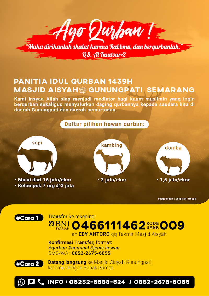 Inspirasi Penting Desain Poster Qurban