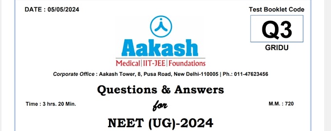 NEET ( UG ) - 2024 Question And Answer