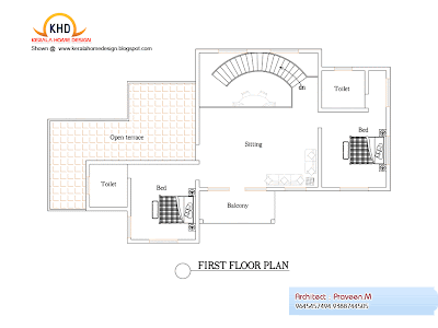 Home plan and elevation - 2906 Square Feet