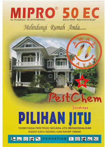 Mipro 50EC 500ml Sipermetrin Obat Anti Rayap Tanah Pengawet Kayu