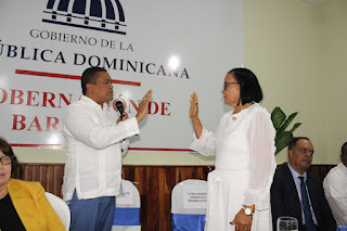 Genara González es juramentada como nueva gobernadora de Barahona 