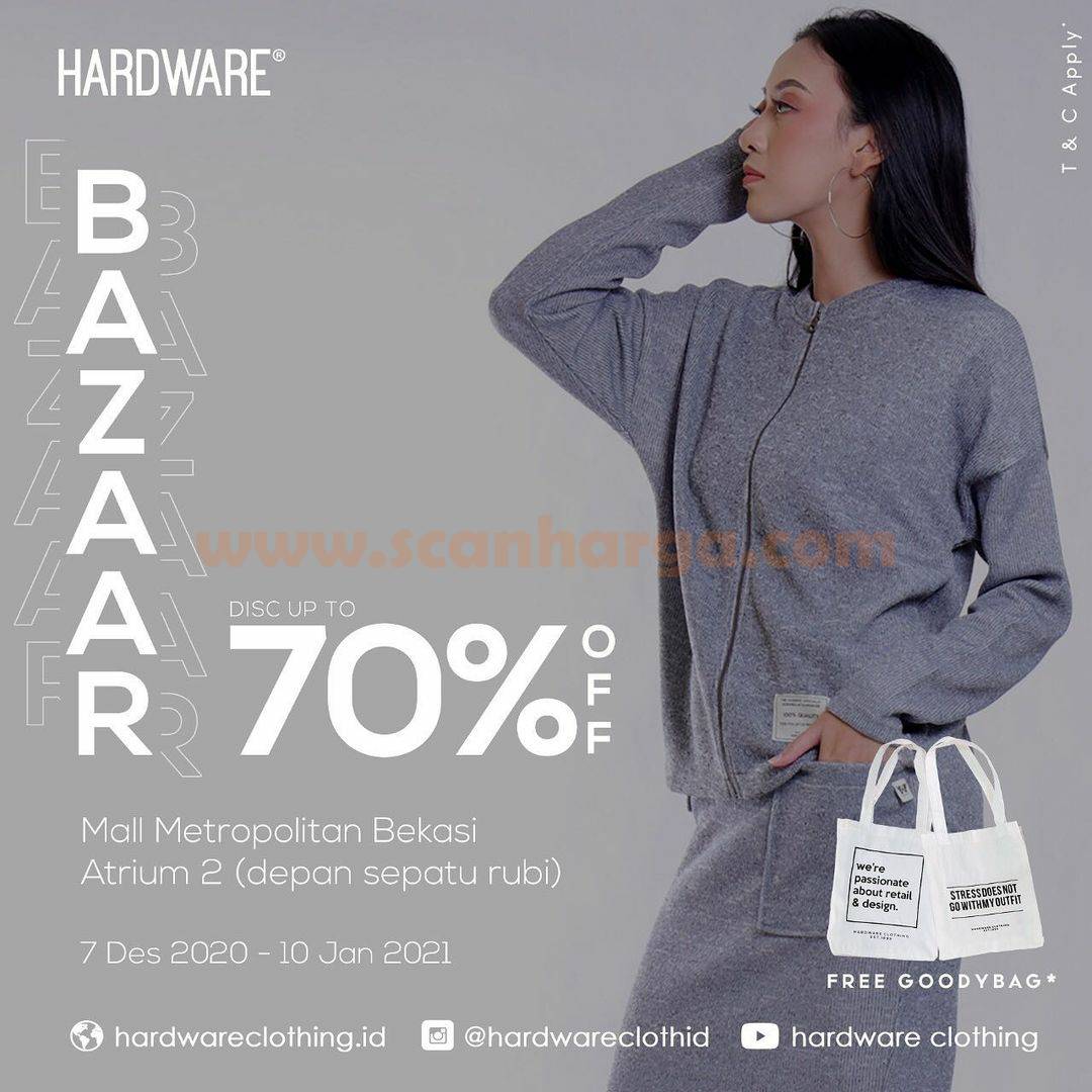 Hardware Clothing Bazaar Disc. up to 70% off