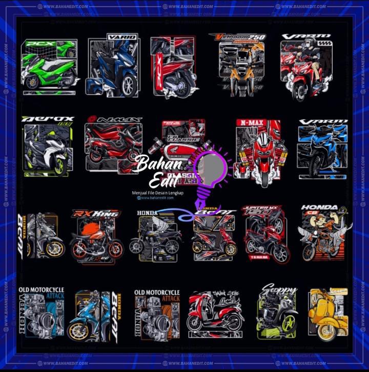 PAKET FILE DESAIN ALL MOTOR