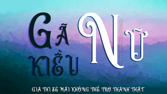 Font việt hoá, font chữ tiếng việt: Giả thì sẽ mãi không thể trở thành thật