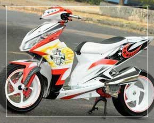 Modifikasi vario 110 125 150 techno cw fi esp airbrush ban 