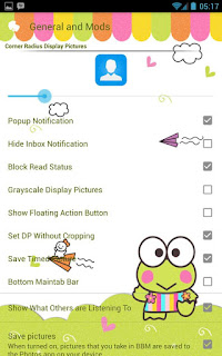 BBM Mod Keroppi v3.0.1.25 Apk | BBM WhatsApp Mod apk