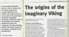 https://www.academia.edu/390901/THE_ORIGINS_OF_THE_IMAGINARY_VIKING_VIKING_HERITAGE_4_2002_GOTLAND_UNIVERSITY_CENTRE_FOR_BALTIC_STUDIES_VISBY