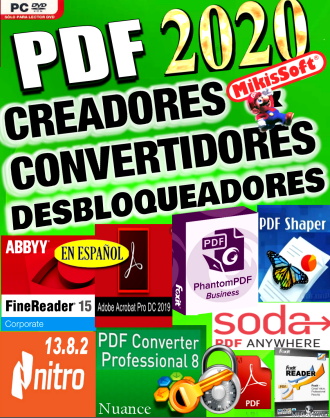 PDF 2020 CREADORES CONVERTIDORES DESBLOQUEADORES 32/64 BITS 