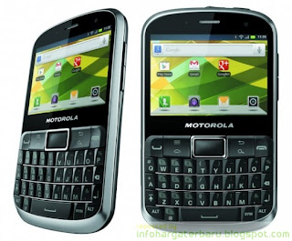 Harga Motorola Defy Pro Spesifikasi 2012