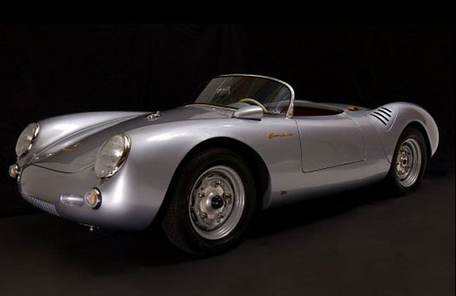 The 1950's Porsche 550 Spyder was Porsche's first sportscar purpose built