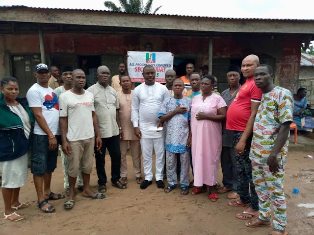 Delta State PPA Guber Candidate, O’Diakpo Obire, Returns To APC With Deputy, Rex Biose & Teeming Supporters Across The State.