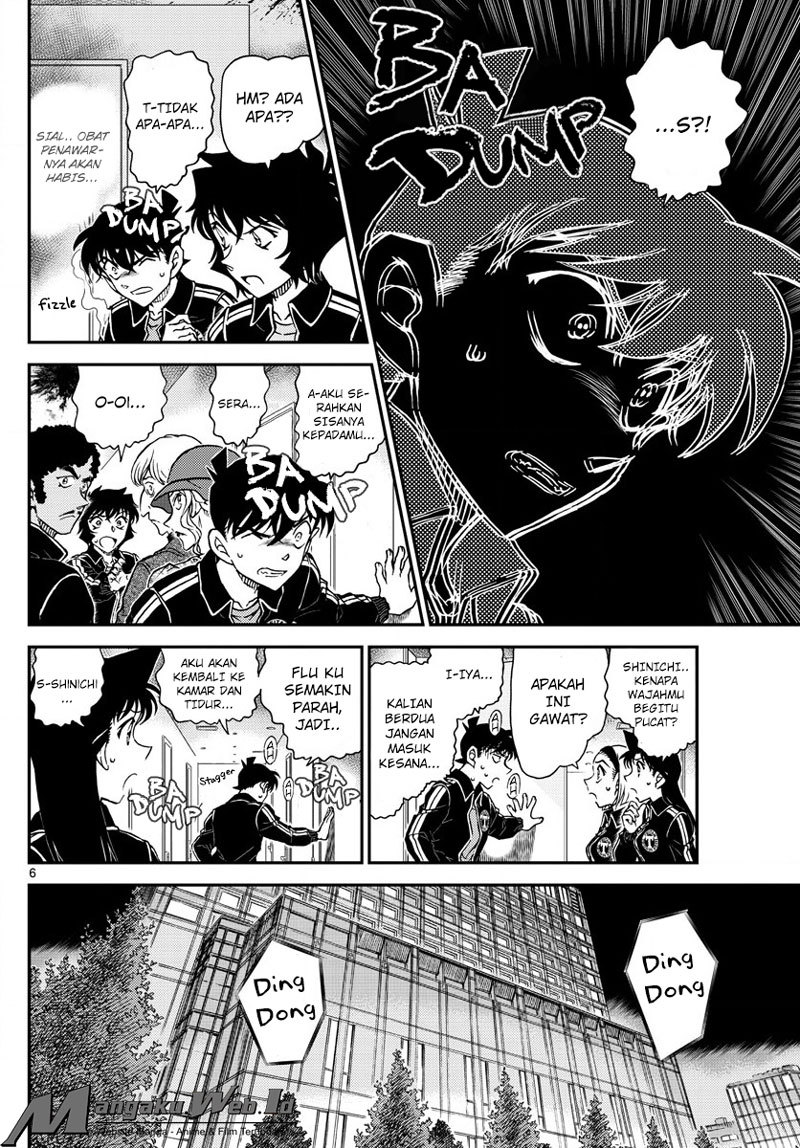 Detective Conan Chapter 1001 Update- Setan Merah