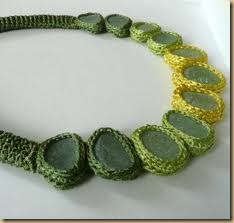 crochet necklace