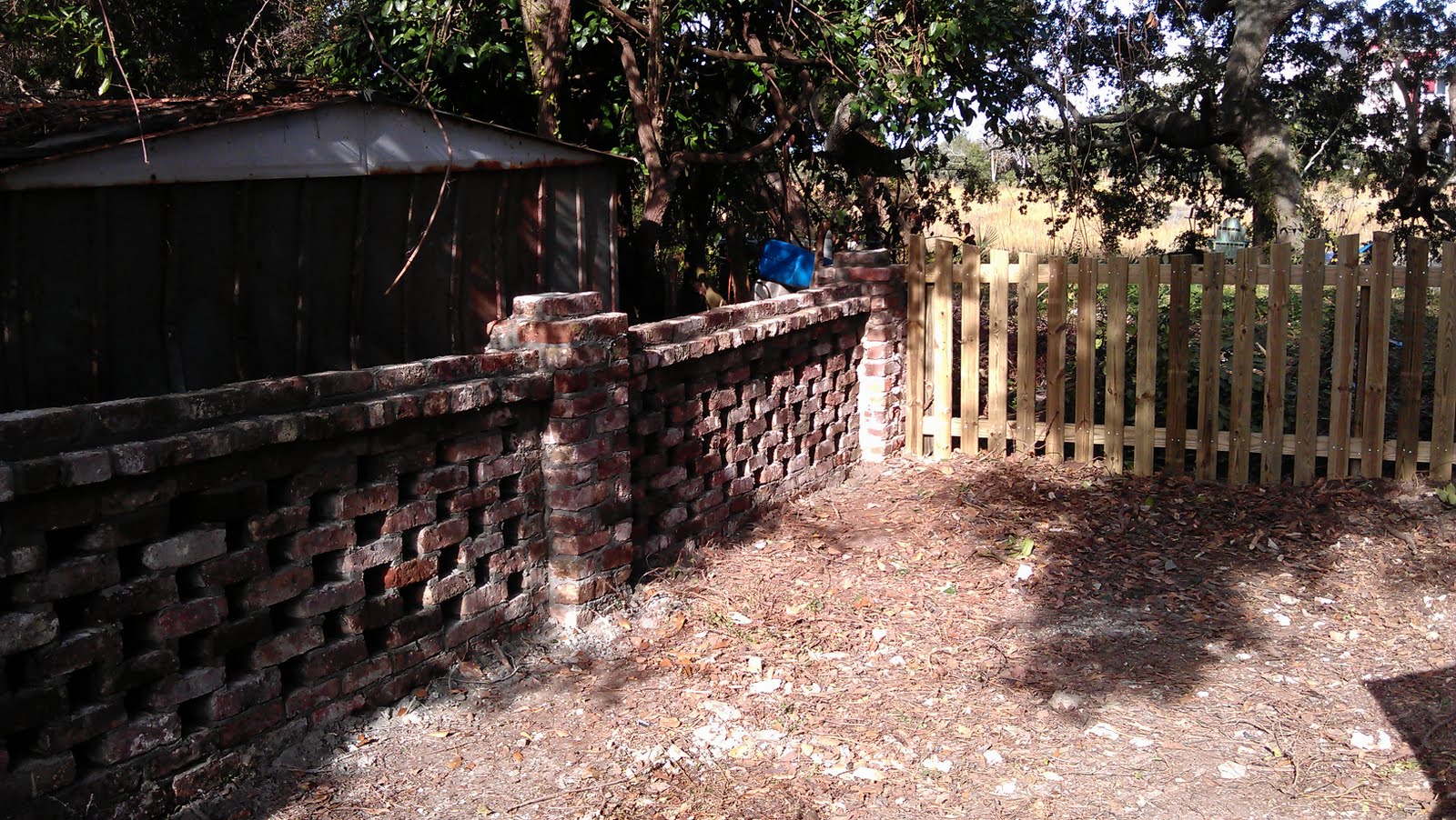 Brick Fence