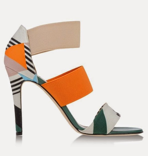 MSGM colorful strappy sandal