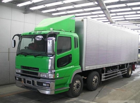 mobil truk wing box Mitsubishi Fuso Super Great KL-FT50JVX Aluminum