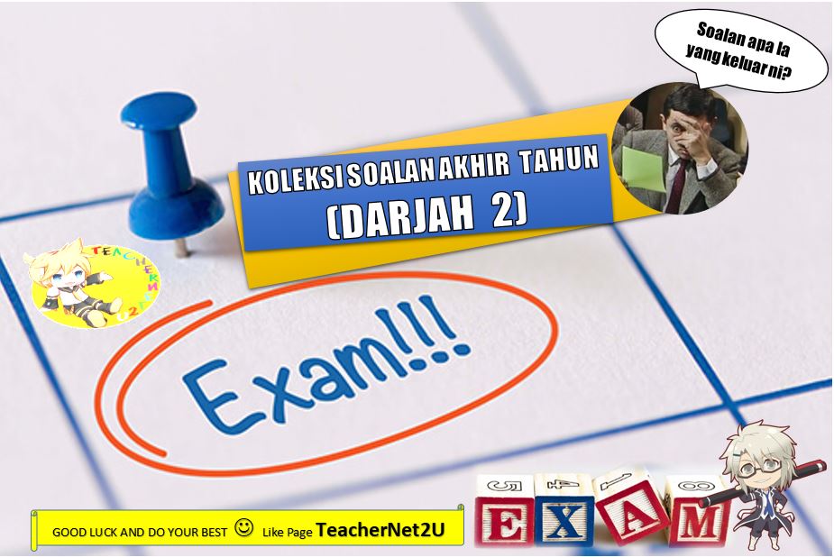 SOALAN UJIAN AKHIR TAHUN SEMUA SUBJEK TAHUN 2 - TeacherNet2U