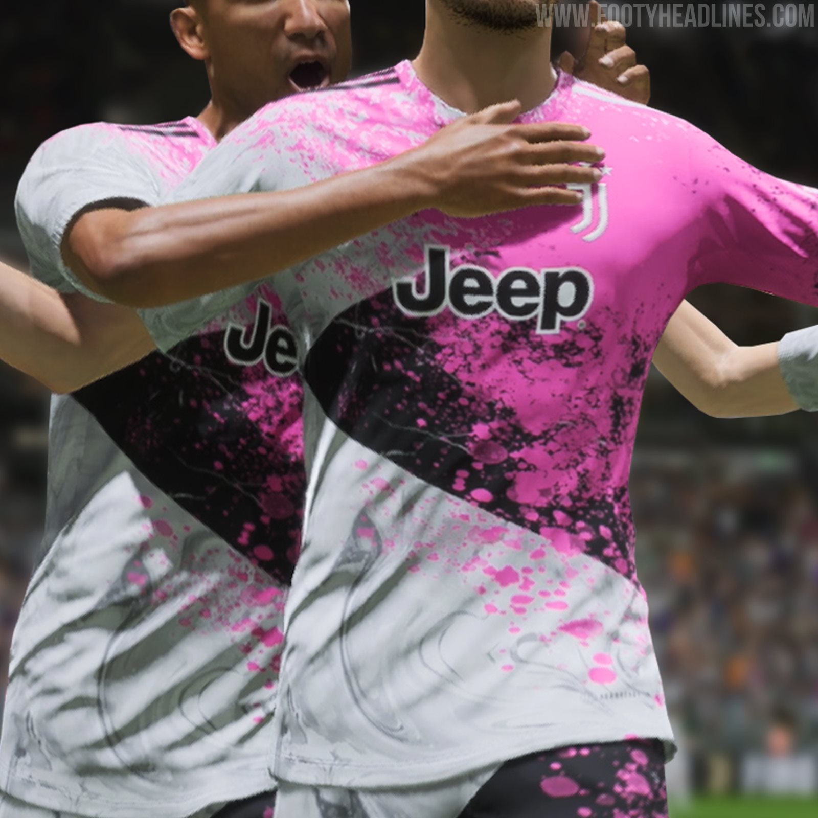 Jasje Vriendin melk Insane Juventus 22-23 Digital Fourth Kit Released - Footy Headlines