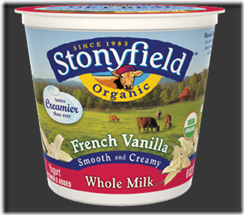 stonyfield whole milk