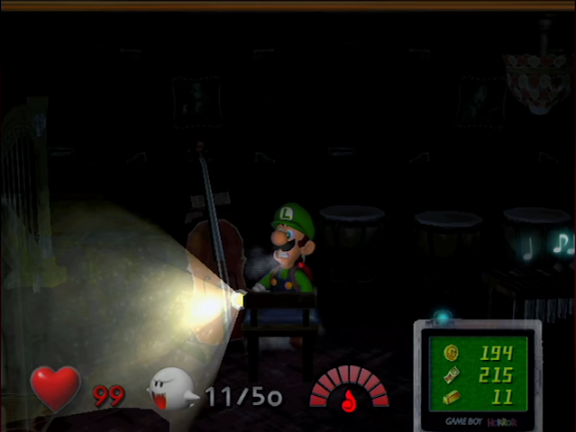 Luigi's Mansion GameCube screenshot