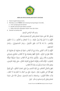 Doa Nisfu Sya'ban - Doa Kajian Islam Tarakan