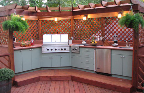 Kitchen Outdoor Design Ideas