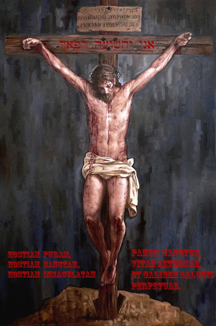imagenes de jesus crucificado. Este sacrificio de Jesucristo