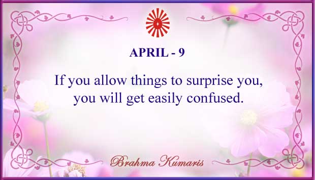 Thought For The Day April 9