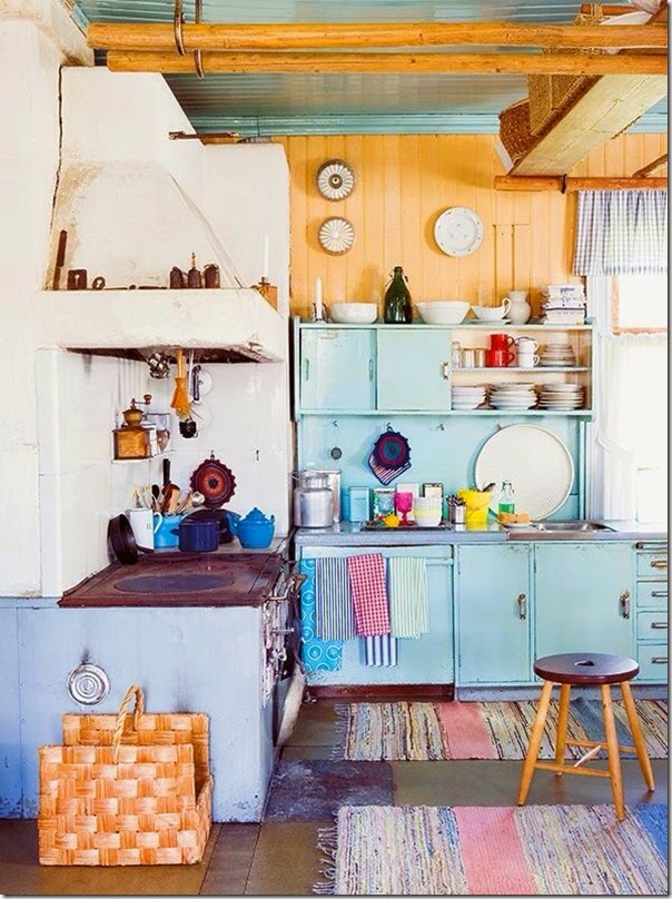 boho kitchen