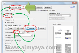 Cara Mencetak Beberapa Halaman File Pdf Dalam 1 Kertas