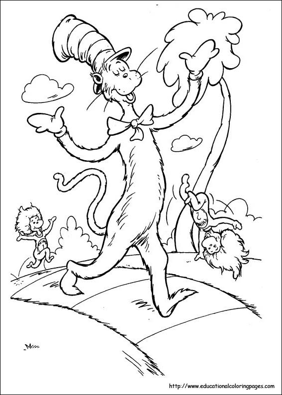  Dr Seuss  Quotes Coloring  Pages  QuotesGram