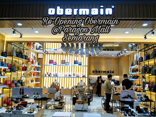 Re-Opening Gerai Obermain Paragon Mall Semarang. 