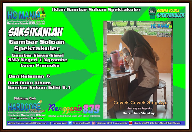 Iklan Gambar Soloan Spektakuler - Gambar Siswa-Siswi SMA Negeri 1 Ngrambe Cover Pramuka 6-9.1