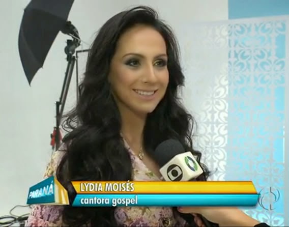 Lydia Moisés para o RPC Tv 