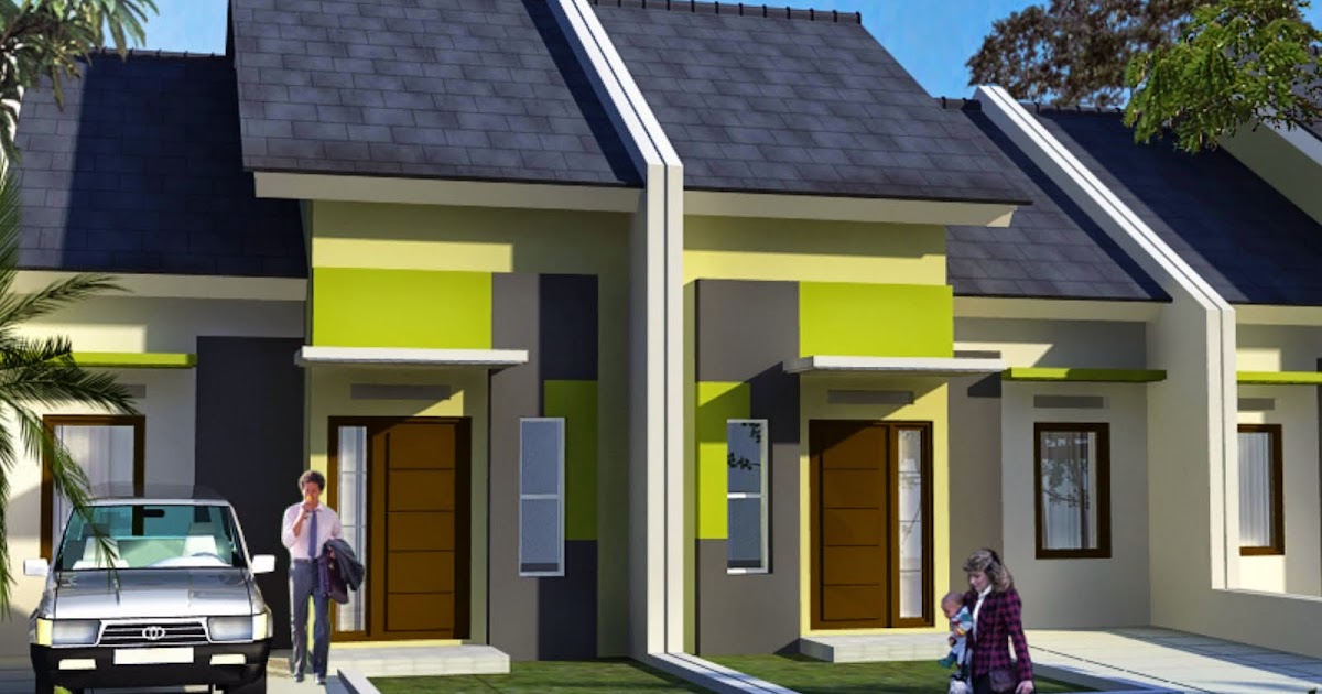 31 Desain Rumah  Warna  Kuning  Gading 