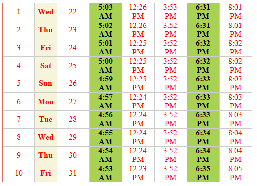 Ramadan Calendar 2023 Dubai 2023 Ramadan Calendar Dubai