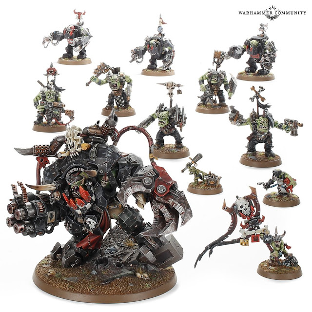 Ghazghkull Makari y Orkos Goff