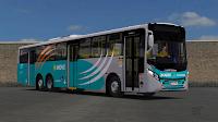 OMSI 2 - Caio Apache VIP IV BRT Volvo B270F 6×2 com terceiro eixo direcional