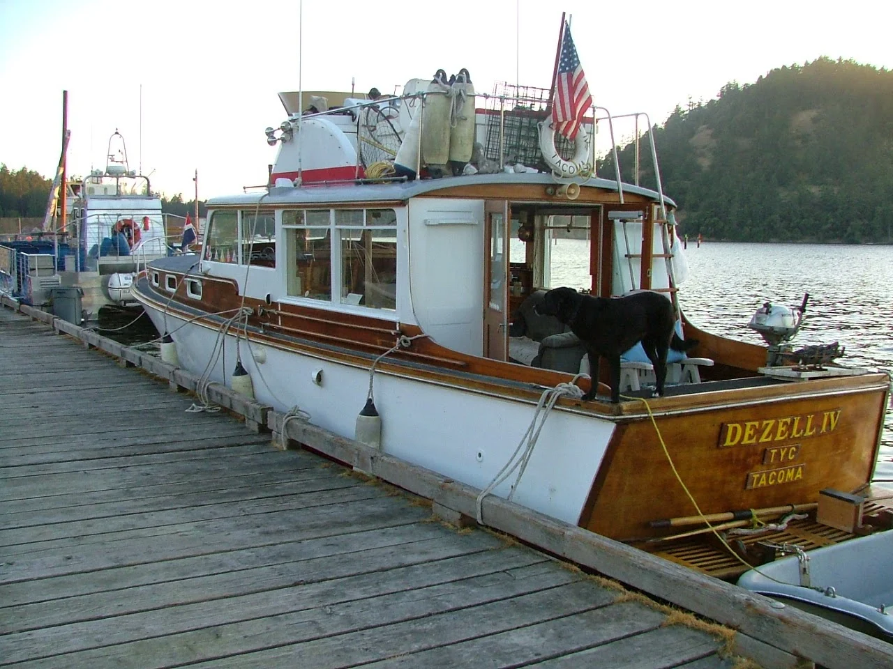 Cornet Bay dock at Deception Pass