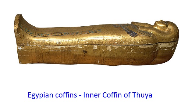 Egypian coffins - Inner Coffin of Thuya