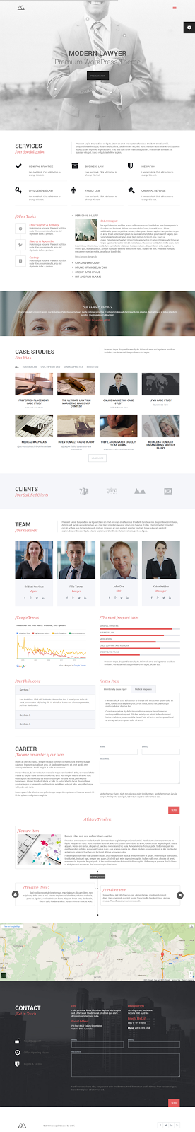 best Lawyers & Business WordPress Theme