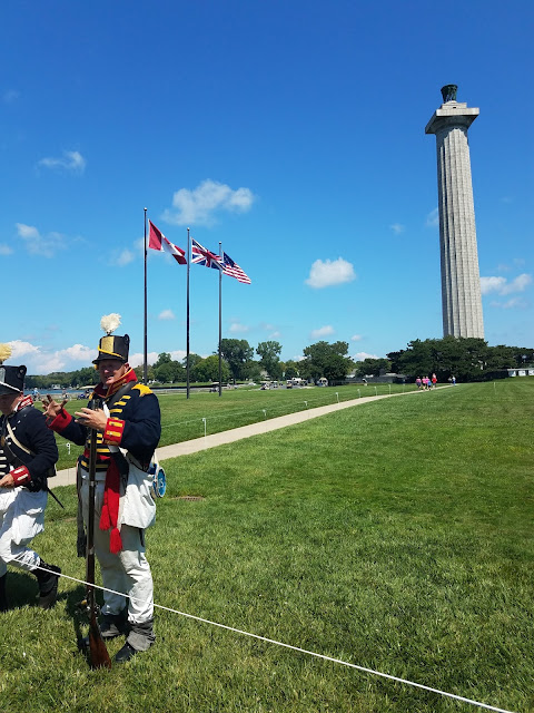 War of 1812 Soldiers, Put in Bay, Battle of Lake Erie